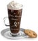 Maverton Latte Macchiato Glas mit Gravur - 360 ml - Cappuccino Tasse mit Henkel - Trinkglas für Kaffee - Kaffeezubehör - Kaffeeglas für Frauen - zum Geburtstag - personalisiert - Herzchen