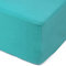 Amago - Spannbetttuch, 50 cm Steg, 100 prozent Baumwolle, 140 x 200 cm - Petrol