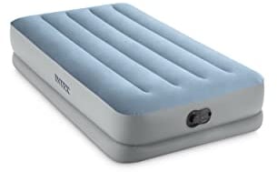 Intex Twin Dura-Beam Comfort Luftbett mit Fastfill USB-Pumpe, aufgeblasene Größe: 99 cm x 191 cm x 36 cm (64157)