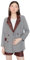 TRENDYOL Blazer - Bordeaux - Oversize