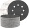 STEBRUAM 50PCS 125mm Dry Wet Sanding Discs 1000 Grit, Hook and Loop Sandpaper Silicon Carbide Orbital Sander Discs for Polishing/Metal/Automotive
