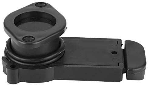 Tbest Boot-Ablassventil, Lenzventil, Hochwertiges PVC-Ablassventil, Schwarz, 1 Zoll Schneidring, 38mm Ausziehbar, 1 Port, Polyvinylchlorid (PVC) Körper, Boot-Ventil, Bootsventil