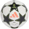 adidas UCL Unisex Adult Mini Soccer Ball, White/Black/Metallic Platinum/Solar Yellow, 1