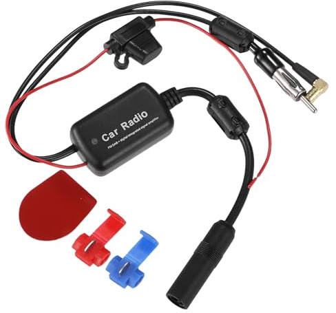 QUARKZMAN 1 Set Amplificador de Antena para Radio de Coche Amplificador de Antena para Radio de Coche