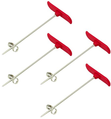 Coupe-Légumes en Spirale, Outil de Sculpture en Spirale Pour Légumes, Couteau En Spirale pour Fruits, Coupe-Courgette en Spirale Adapté pour Barbecue et Camping, Outils de Sculpture de Légumes (Rouge)