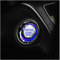 CGEAMDY Engine Startknopf Abdeckung, Diamant Auto Motor Start Stop Button Ring, Start Stop-Taste Schutzabdeckung, Crystal Start Button Zündung Schutzabdeckung(Blau)