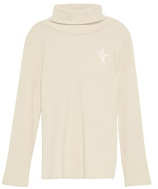 s.Oliver Schmales Rollkragen-Shirt mit Stickerei