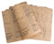 Swavitie 150 Blatt Deli Papierblätter 25 x 25cm Pommes Papier für Korb Große Backpapier Zeitungsoptik Burger Papier Wrap Papier Einweg-Lebensmittelverpackungspapier