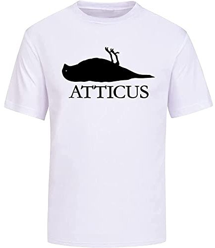 Atticus Alternative Men's T-Shirt Unisex Tee White