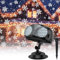 Projecteur de flocons de neige, Lampe de projection LED avec télécommande extérieur intérieur projecteur de neige chutes de lumières pour Noël Nouvel An Fêtes