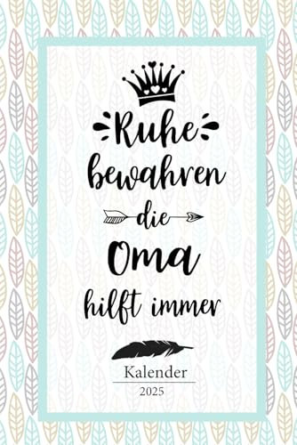 Oma Kalender: Perfektes Weihnachtsgeschenk für deine Oma, Omas Planer für schöne Momente