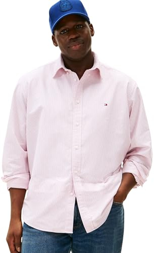Tommy Hilfiger Herren Bt - Heritage OXF STP Rf Shirt Mw0mw43024 L/S Shirt (1er Pack)