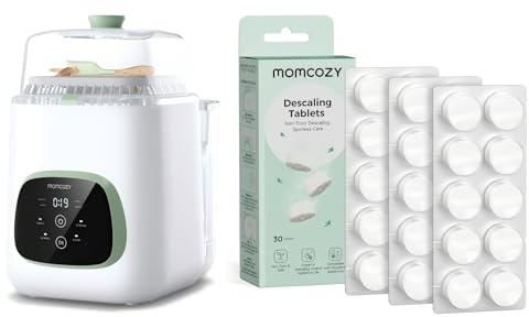Momcozy Lave Biberon & Comprimés détartrés-30 Pack