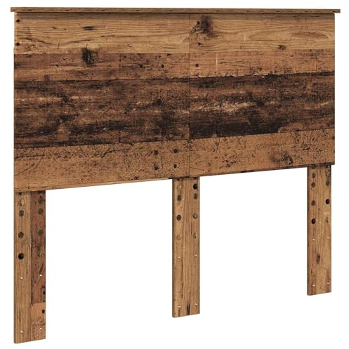 vidaXL Kopfteil Altholz 138 x 7 x 100 cm Holzwerkstoff, Moderner, stilvoller Kopfteil, rechteckiges Design, langlebige Holzmöbel, platzsparende Lösung für Dein Schlafzimmer