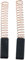 Escobillas de Carbón para BLACK & DECKER 13GD2P taladro - 6x6x15mm - 2.4x2.4x5.9''