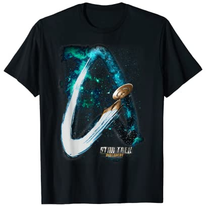 Star Trek Discovery Delta Trail Galaxy Graphic T-Shirt T-Shirt