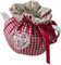 Vintage Floral Tea Cozy, Cotton Tea Pot Cosy Dust Proof Insulated Decorative Tea Kettle Cover Breakfast Insulation Lid Warmer Kitchen Coffee Table Decorative Accessories, Red Grid with Lace Bow