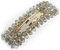 styleBREAKER mollette per capelli da donna con perle in plastica e chiusura a clip, molletta 04027007, colore:Grigio