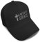 Baseball Caps for Men & Women Embroidered Saved by Grace Jesus Christian Religious Acrylic, Black Design Only, One size