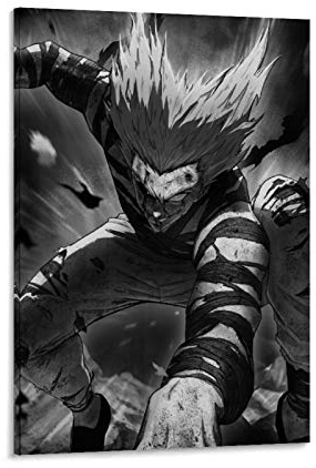 YZLI Anime One Punch-Man Garou Leinwand-Kunst-Poster und Wandkunstdruck, modernes Familienschlafzimmer, 30 x 45 cm