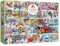 Space Hoppers & Scooters | 1000 Piece Jigsaw Puzzle | Val Goldfinch | Nostalgic Toys Puzzle | Sustainable Puzzle for Adults | Premium 100% Recycled Board | Great Gift for Adults | Gibsons Games