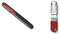 Victorinox Unisex_Adult 8.2050.b1 Nail Clipper, red, standard size & Dual Knife Sharpener, Swiss Made, Portable, Black/Red