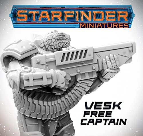 Archon Studio Starfinder Miniatures: Vesk Free Captain - EN