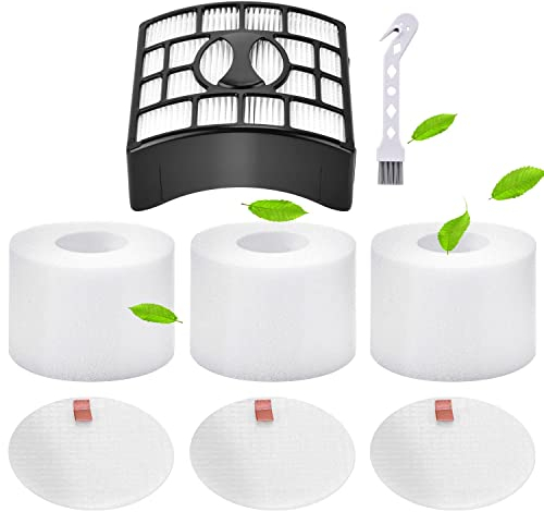 Rebirthcare NZ801UKT Filter for Shark Rotator Powered Lift-Away NZ801UK NV680 NV681 NV682 NV683 NV800 NV801 NV801UK NV803 Uv810 NV620 AX910 AZ910 Duoclean Upright Vacuum Filters Replacement Parts