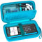 Hülle kompatibel mit Texas Instruments TI-Nspire CX II/TI Nspire CX/TI-NSPIRE CX-II T CAS/für TI-84 Plus/TI-83 Plus CE Farbgrafikrechner, Aufbewahrungshalter, grün (nur Box)