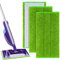 Vicloon Lingette pour Swiffer Wet Jet, 3PCS Serpillères en Microfibre Compatible Swiffer Wet Jet, Lingettes Réutilisable pour Swiffer Wet Jet, Chiffon Rechange pour Swiffer Wet Jet Balai Spray