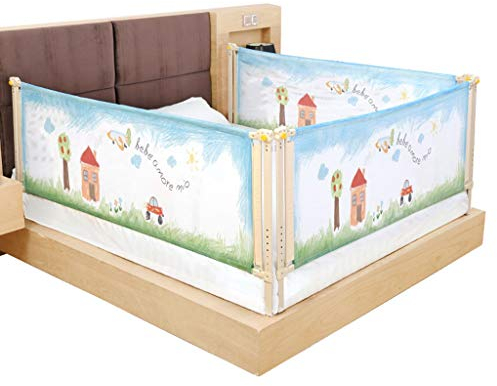 HAPPLiGNLY Baby-Sicherheits-Hochbett Baby-Sicherheits-Hochbett-Schutzgitter Vertikaler Aufzug Kleinkinder Kinder Kinder Tragbare Bettgitter Einzelbettschutz Sicherheitsschutzgitter 3-teiliges