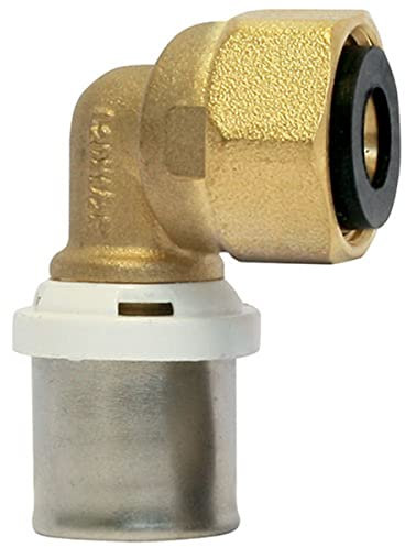 Raccord à sertir coudé écrou tournant 20/27 - Ø20-3/4” - 30363-20-20 - Fixoconnect - Ayor