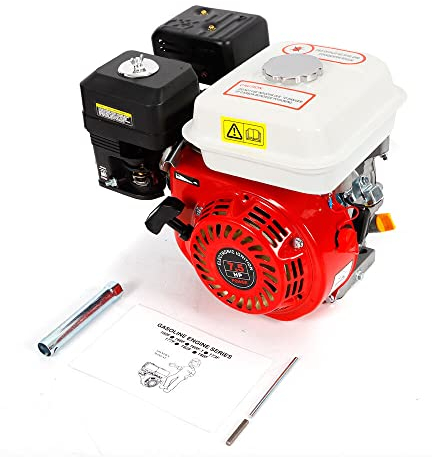 7,5PS 4-Takt Benzinmotor Go-Kartmotor Leichtstartmotor Standmotor Einzylinder Ölmangelsicherung Antriebsmotor Industriemotor luftgekühlt Seilzugstart (ZT210)