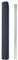 Baguettes réutilisables avec étui, en acier inoxydable 304 L, baguettes japonaises chinoises et coréennes pour boîte à bento, pique-nique, bureau, lave-vaisselle, 22,9 cm, noir