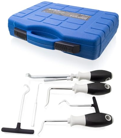 BITUXX Wellendichtring Demontage Werkzeug Set 6 TLG.universal Simmerring Werkzeug Satz Hakenwerkzeug