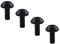 LOVIVER 4Pcs m5 Schrauben Fahrrad Flaschenhalter, Water Bottle Cages Screw, CNC Flaschenhalter Schrauben, Flaschenhalter-Griff-Riser-Schraube, Wasserkocher-Halterschraube für Radfahren, Schwarz