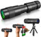 10-30x40mm Monocular Telescope, BILLION DUO HD High Power FMC BAK4 Prism Zoom Monocular Waterproof Telescope Scope for Adults Kids with Smartphone Adapter & Tripod for Bird Watching Camping Traveling