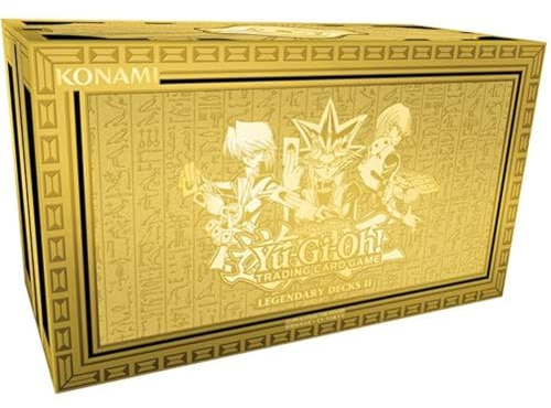 YuGiOh! Legendary Decks 2 - LDK2 Reprint - DEUTSCH - Yu-Gi-Oh! Karten NEU + Arkero-G 100 Small Soft Sleeves