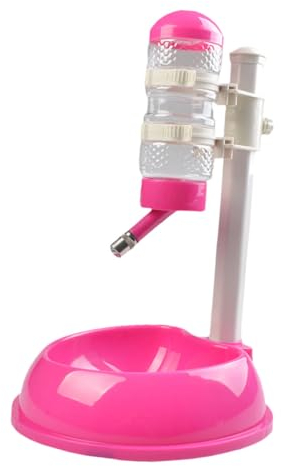SUPVOX Automatic Feeding and Drinking Fountain for Pets Pet Water Dispenser Height Feeding Bowl Made for Dog Crate Use