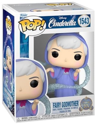 Funko Pop! Disney: Cinderellas 75th - Fairy Godmother- Figura de Vinilo Coleccionable - Idea de Regalo - Mercancia Oficial - Juguetes para Niños y Adultos - Movies Fans