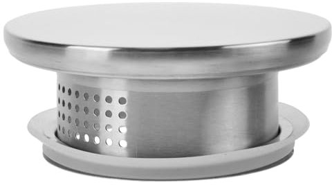 OUNONA Edelstahl Wasserkrugdeckel Wiederverwendbarer Kaltwasserkrugdeckel Mit Dualen Ausgängen Passend Für Verschiedene Wasserkrüge Für Haushalt Und Gastronomie