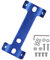 Support de montage pour cage de bouteille d'eau, adaptateur de support de bouteille d'eau | Adaptateur d'extension de porte-bidon avec vis - Support de porte-bouteille pour boucles