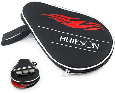 SULIUDAJI 1 Pieza Funda pala Padel,Funda para Raqueta de Menis de Mesa, Funda para Raqueta Individual de Tenis de Mesa con Bolsillo,para 1 Pala de Ping Pong