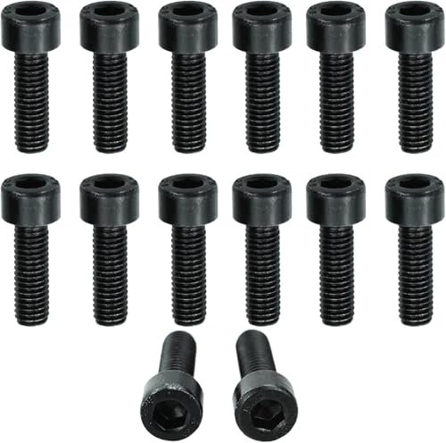 Lot de 14 vis de vélo, M5 pour porte-bouteille d'eau de vélo, vis de cage pour porte-bouteille d'eau de vélo