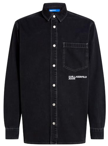 Karl Lagerfeld Jeans Herren Regular Denim Shirt