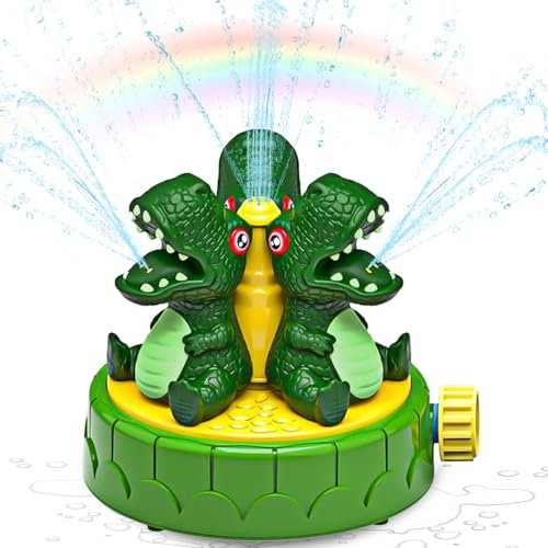 GQBVPN Arroseur Enfant Jardin, Jeu d'eau Sprinkler Jouets, Jouet de Jardin, Jouets Sprinkler Jeux Exterieur Enfant, Jardin Pelouse Jeux Plein Air pour Enfants 3 4 5 6 7 8 Ans