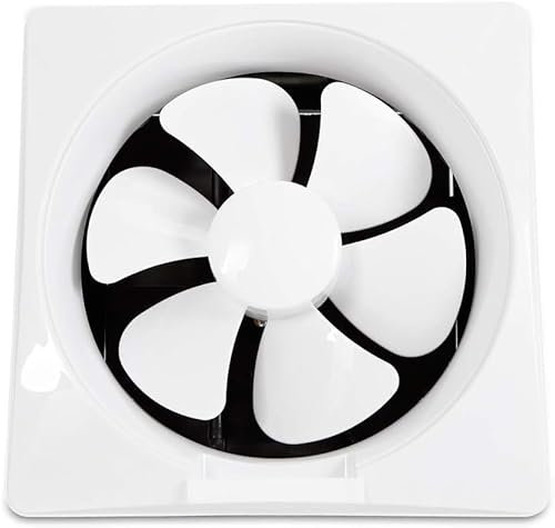 Eieblek 12 Ventilation Extractor Fan, 50W Wall Ceiling Mounted Exhaust Fan Ventilator, 38 dB Pure Copper Motor, for Bathroom Bedroom Kitchen