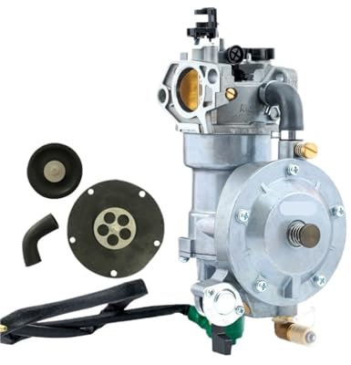 QLYUEUI Generador automático EG6500 de Doble Uso, GLP, 5 kW, carburador, generador de Gasolina, repuestos, 188F, 190F y 192F(YQP27-4 LPG 192F 8kw)