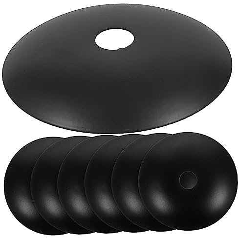 FIXOSHEE Cache-Plafond 6Pcs pour Luminaire Suspendu 50 MM Accessoire Décoratif pour Salon et Bureau Compatible Lampes de Table et Lustres