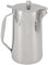 Stainless Steel Water Pitcher, 1.8L Large Capacity with Handle Uninsulate Metal Water Bottle Lid Thickened Beverage Pitcher for Fruit Tea